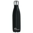 Isothermische roestvrijstalen fles 50 cl, zwarte kleur