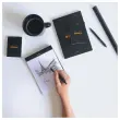 Notitieblok A4 - Zwart - 80 vellen - RHODIA