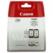 2  Pakket met CANON PG-545 en CL-546 in zwart en kleuren 