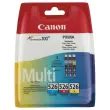 3  Verpakking cartridges CANON CLI-526 3 kleuren 