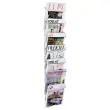 Wanddisplay van metalen draad met 7 compartimenten