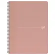 Recycled notepad with spirals 100 pages 90gr A4 5x5. 