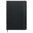 Cahier Signature gebonden A5 160 pagina's gelijnd. Zwart