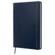 Cahier Signature gebonden A5 160 pagina's gelijnd. Blauw