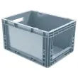 Bakken met brede opening grijs 20L
