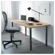 Bureaulamp LED VICKY 5 W zwart