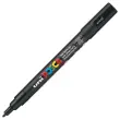 Waterverfmarker voor alle ondergronden met fijne conische punt. Zwart