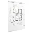 5  Magnetische staven met zelfklevende bevestiging - Lengte 29,7 cm - Zilver - DURABLE 