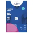 20 Hoezen voor badges - 9 x 6 cm - AVERY