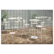 Hoge tabouret MAHAUT decor FLOREAL gemonteerd