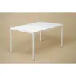 Rechthoekige tafel 140x90 cm MAHAUT decoreert FLOREAL gerecycled