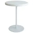 Hoge tafel H110 gerecycled MAHAUT ø64mm decor FLOREAL