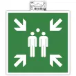 Plakbord Verzamelpunt 20 cm - Groen
