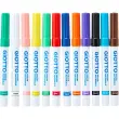 GIOTTO viltstift voor waterbasis decoratie op meerdere ondergronden - assorti kleuren - set van 48 