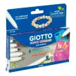 GIOTTO viltstift voor waterbasisdecoratie op meerdere ondergronden - assorti kleuren - set van 5