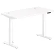 Bureau BERNE elektrisch 160 x 80 wit/wit