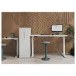 Bureau BERNE elektrisch 160 x 80 wit/wit