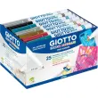 GIOTTO viltstift voor waterbasis decoratie op meerdere ondergronden - assorti kleuren - set van 25