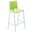 Hoge kruk FONDO HOCKER polypropyleen groen