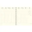 Weekagenda Exacompta Meline - 15 x 17 cm - Watergroen