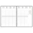 Weekagenda Exacompta Forever - 21 x 27cm - Grijs