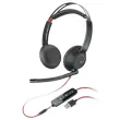 KABELKOPTELEFOON POLY BLACKWIRE 5220 USB-A/C