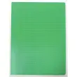 Polypropyleen schrift, genaaid, 96 pagina's SEYES, 240x320 mm, 90g, groen