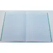 Polypropyleen schrift, genaaid, 96 pagina's SEYES, 240x320 mm, 90g, groen