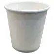 120 Witte kartonnen bekers 10 cl
