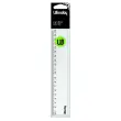 Wonday platte liniaal - 20 cm kristal transparant 