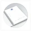 Spiraalnotitieboek Oxford Flowers A5 14,8 x 21 cm 120 pagina's 