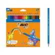 Kleurpotlood - BIC EVOLUTION KIDS - assorti kleuren - set van 24