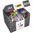 Bic set van 124 schrijfwaren: 75 balpennen, 24 potloodhouders, 8 correctierollers, 7 markers, 8 markeerstiften en 2 lijmstiften (21g) 