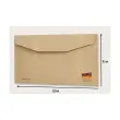 1000 Kraftpapier MSP-enveloppen 85g 114x229mm zonder venster
