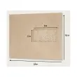 1000 MSP enveloppen van kraftpapier - 85g - 162x229mm - Venster 45x100mm - POCHECO