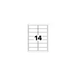 15  Labelplaten 99,1x38,1 mm 210etik/box 