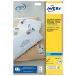 15  Vellen etiketten 63,5x33,9 mm - AVERY 