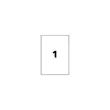 15  Etikettenbladen 199,6x289,1 mm 15etik/box 
