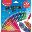 Kleurpotlood MAPED COLOR PEPS - 3,2 mm grafiet - assorti kleuren - set van 72