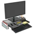 Schermsteun & bureau-organizer met vakken
