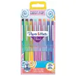 16 Viltstiften Flair - Candy Pop - Middelgroot geschrift - PAPERMATE
