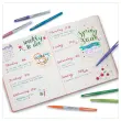 16 Viltstiften Flair - Candy Pop - Middelgroot geschrift - PAPERMATE