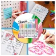 12 Markeerstiften vloeibare inkt verschillende kleuren - SHARPIE