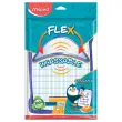 Kit wit schrijfbord, 1 stift + 1 wisser - 100% gerecycleerd