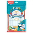 Kit wit schrijfbord, 1 stift + 1 wisser - 100% gerecycleerd