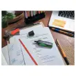 8  Markeerstiften STABILO Green Boss + bureausteun 
