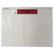 100  Plakhoezen 'DOCUMENTEN HIERIN' formaat C4 330x262 mm 