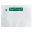 500 Kraft zelfklevende zakken "Documenten bijgevoegd" formaat 330x262mm