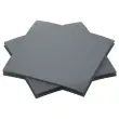180 Cocktail servetten 20 x 20 cm - grijs
