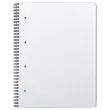 Rhodia notitieboek van gerecycled polypropyleen 160 pagina's A4+ 5x5. Zwart